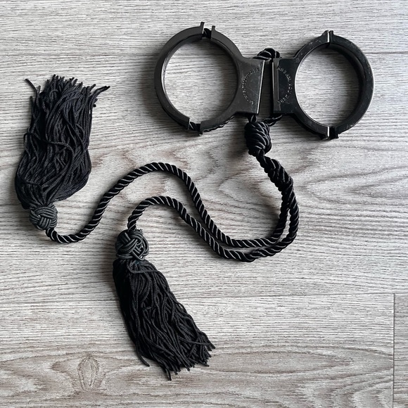 Agent Provocateur Xena Double Cuff Handcuffs Kinky Play Bracelet Jewelry - Picture 1 of 9